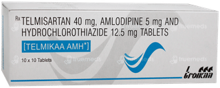 Telmikaa Amh Tablet 10